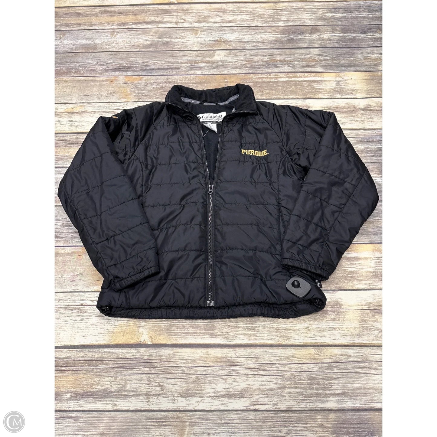 Athletic Jacket By Columbia In Black, Size: S