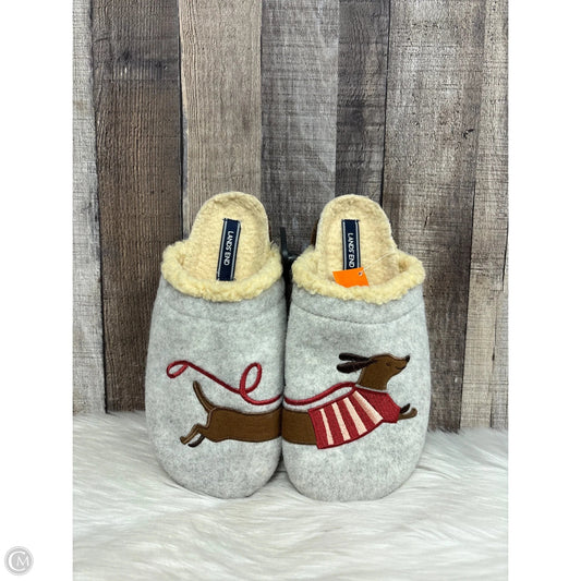 Slippers By Lands End In Grey, Size: 8