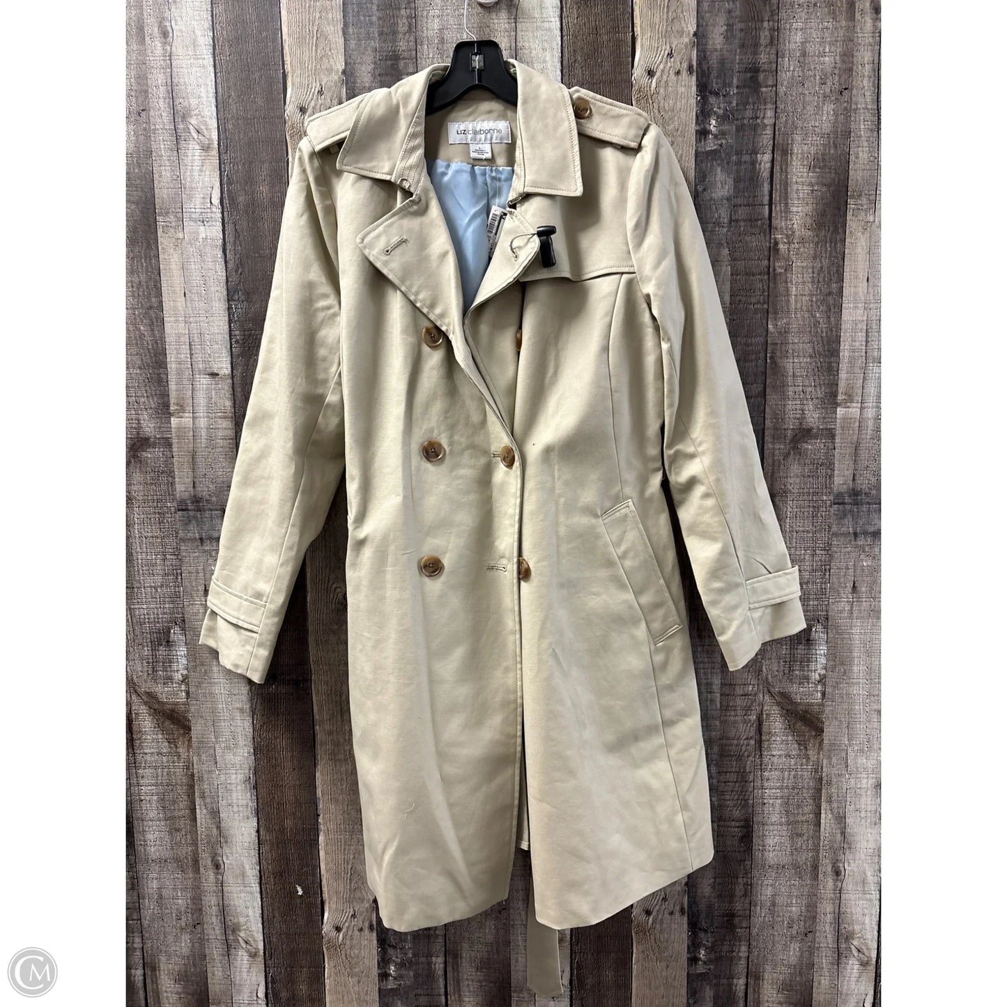 Coat Other By Liz Claiborne In Tan, Size: L