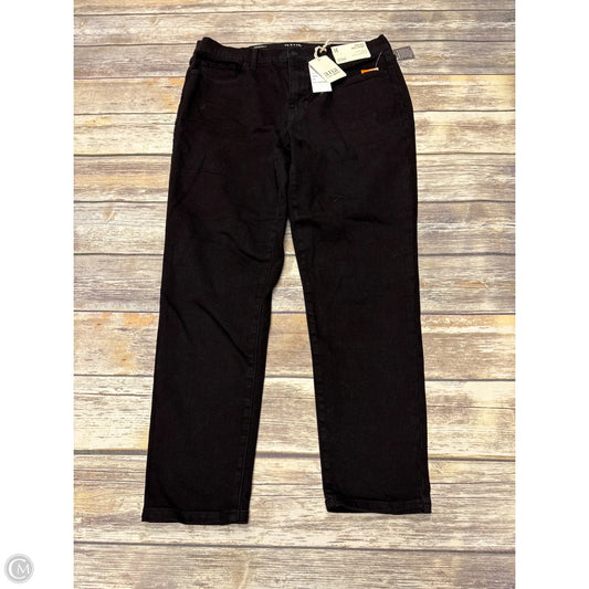 Jeans Skinny By Ana In Black Denim, Size: 14