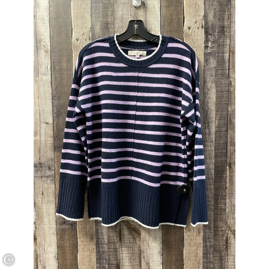 Sweater By Loft In Striped Pattern, Size: Xs