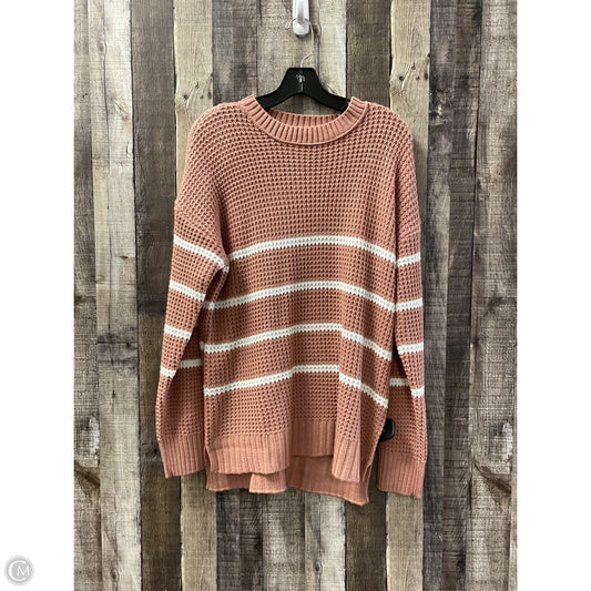 Sweater By So In Rose Gold, Size: L