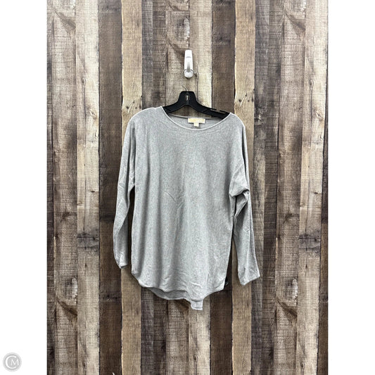 Top Long Sleeve By Michael By Michael Kors In Grey, Size: M