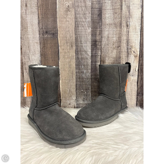 Boots Ankle Flats By Koolaburra By Ugg In Grey, Size: 6