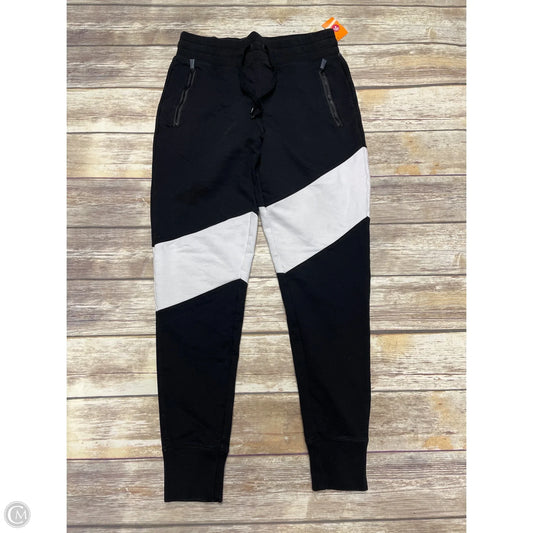 Athletic Pants By Lauren By Ralph Lauren In Black & White, Size: S