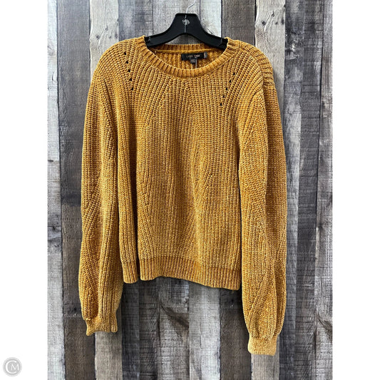 Sweater By Love Tree In Gold, Size: L
