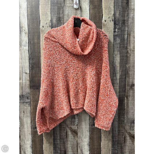 Sweater By Free People In Orange, Size: Xs