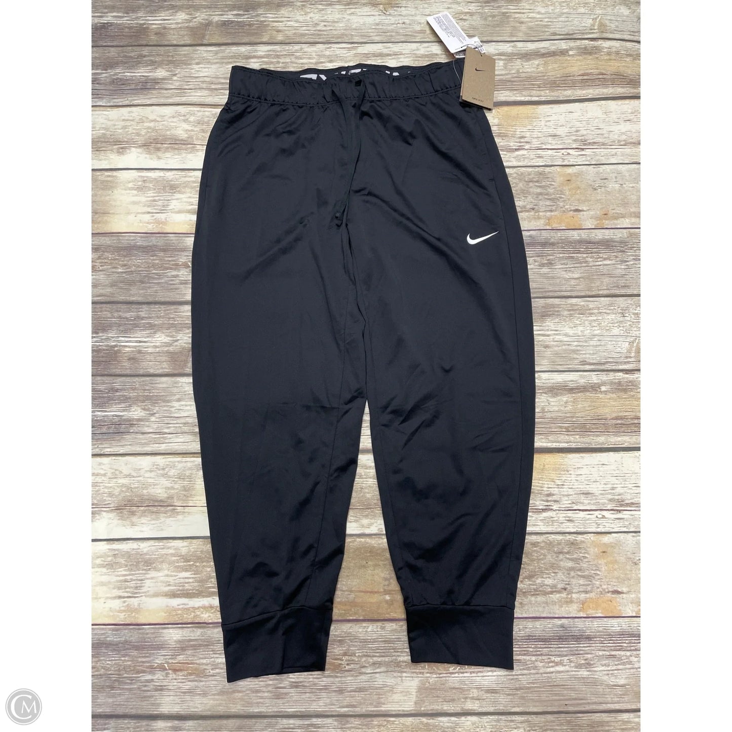 Athletic Pants By Nike In Black, Size: M
