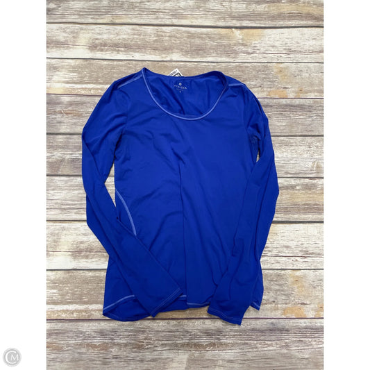 Athletic Top Long Sleeve Crewneck By Athleta In Blue, Size: S