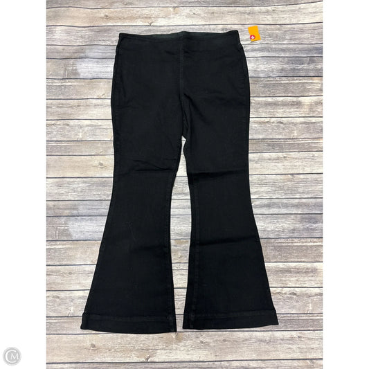 Jeans Flared By Inc In Black Denim, Size: 14p
