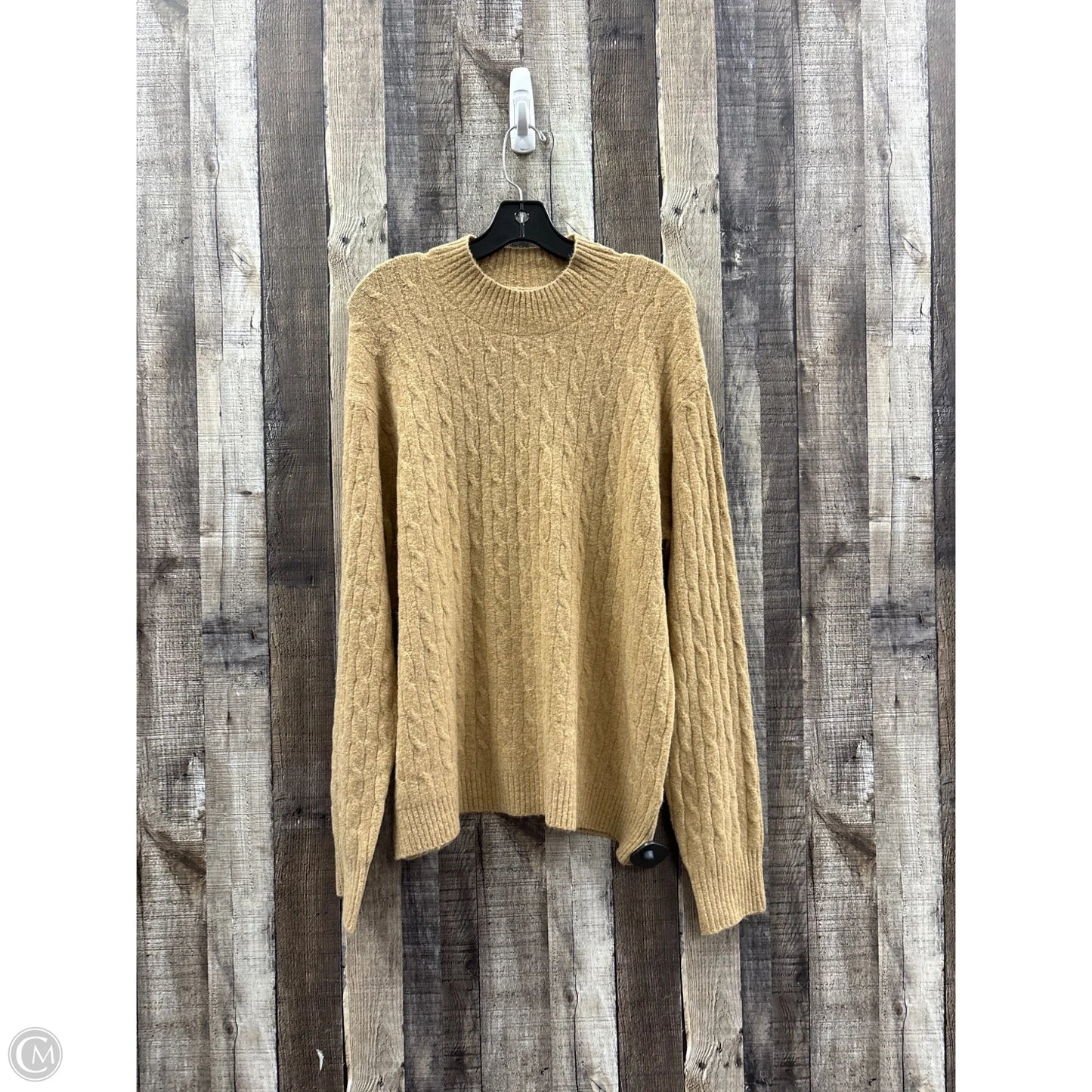 Sweater By J. Crew In Tan, Size: Xl