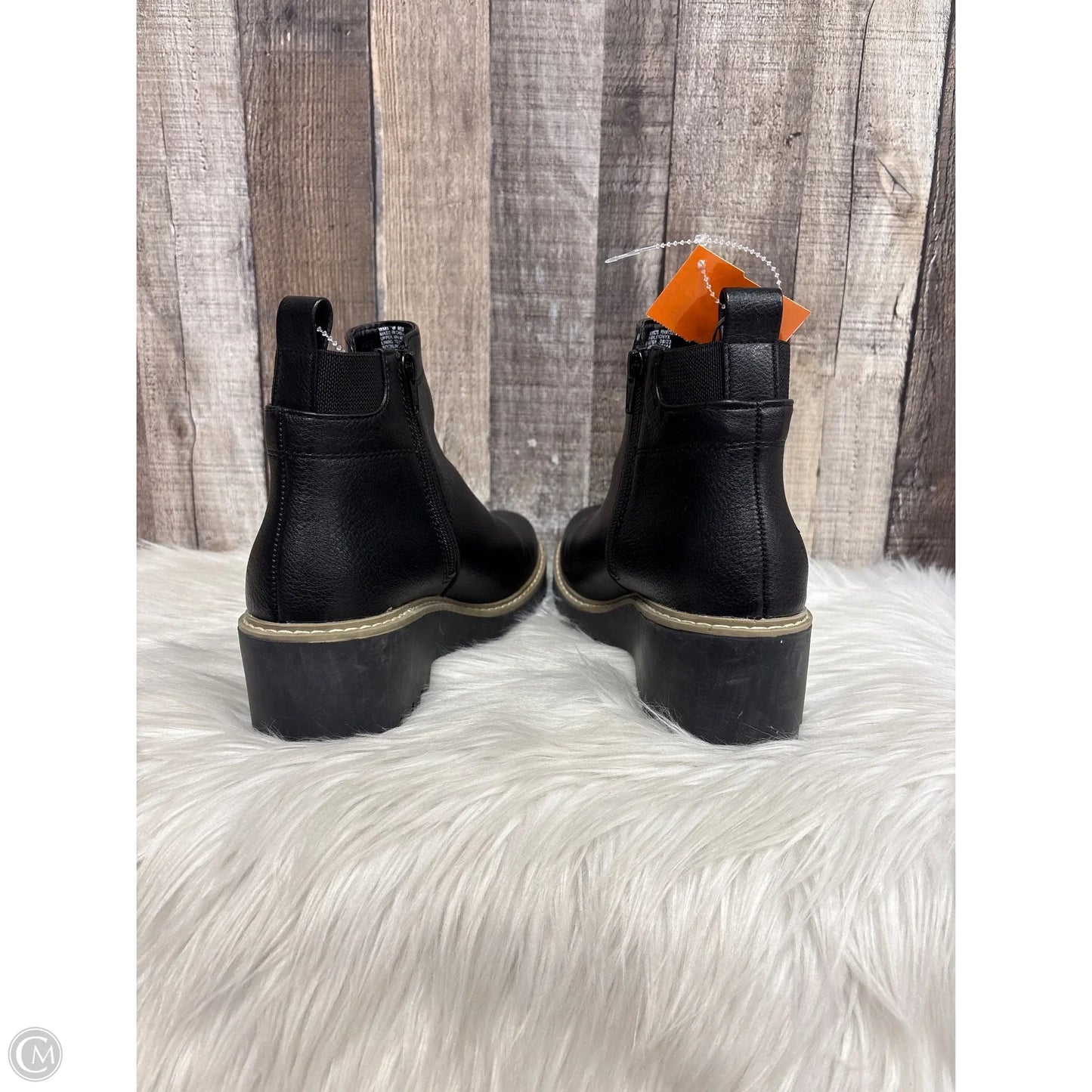 Boots Ankle Heels By Sonoma In Black, Size: 8