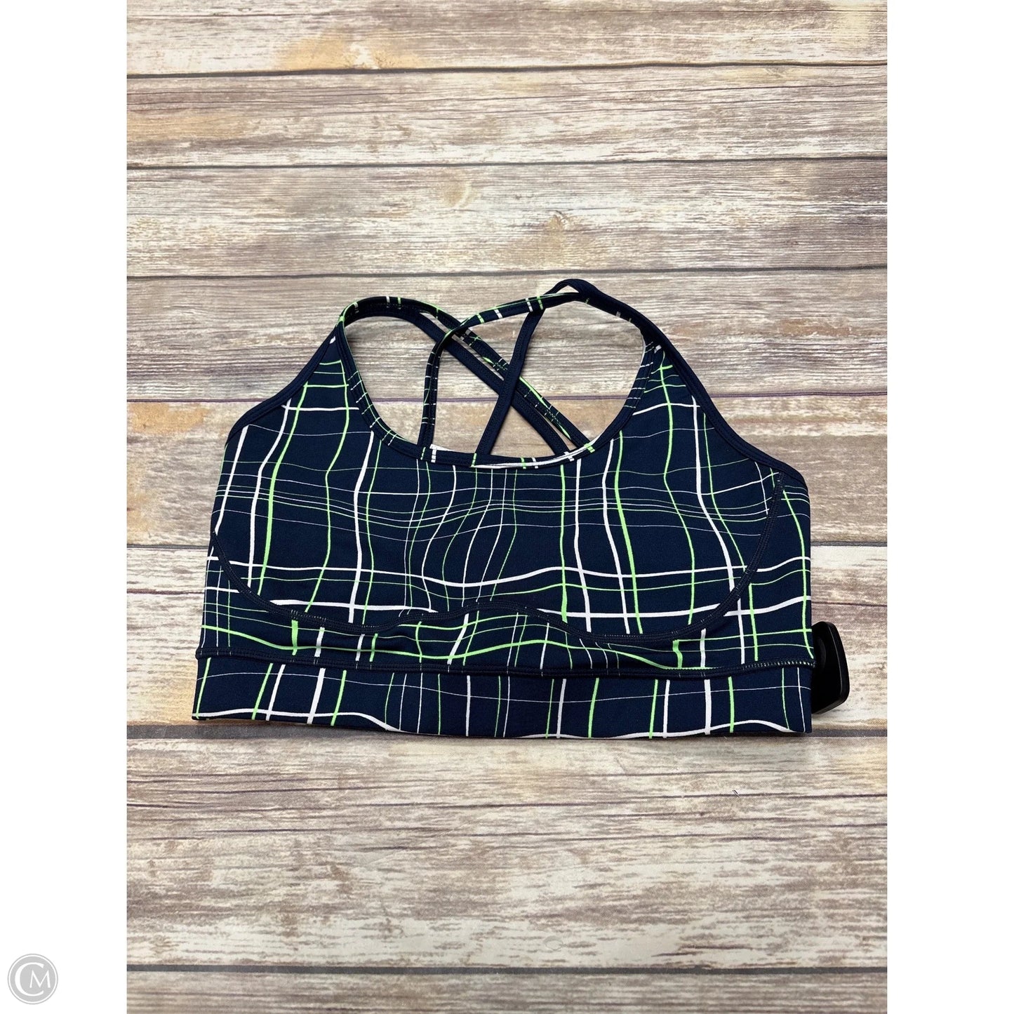 Athletic Bra By Nikibiki In Blue, Size: M