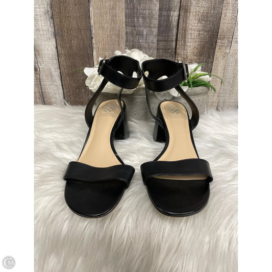 Sandals Heels Block By Vince Camuto In Black, Size: 8