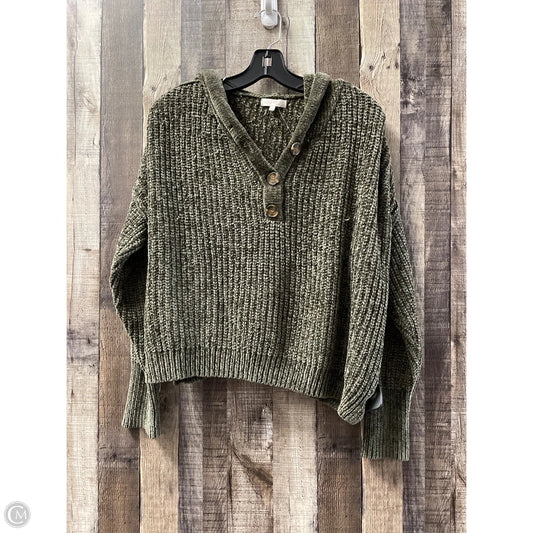 Sweater By Ultra Flirt In Green, Size: L