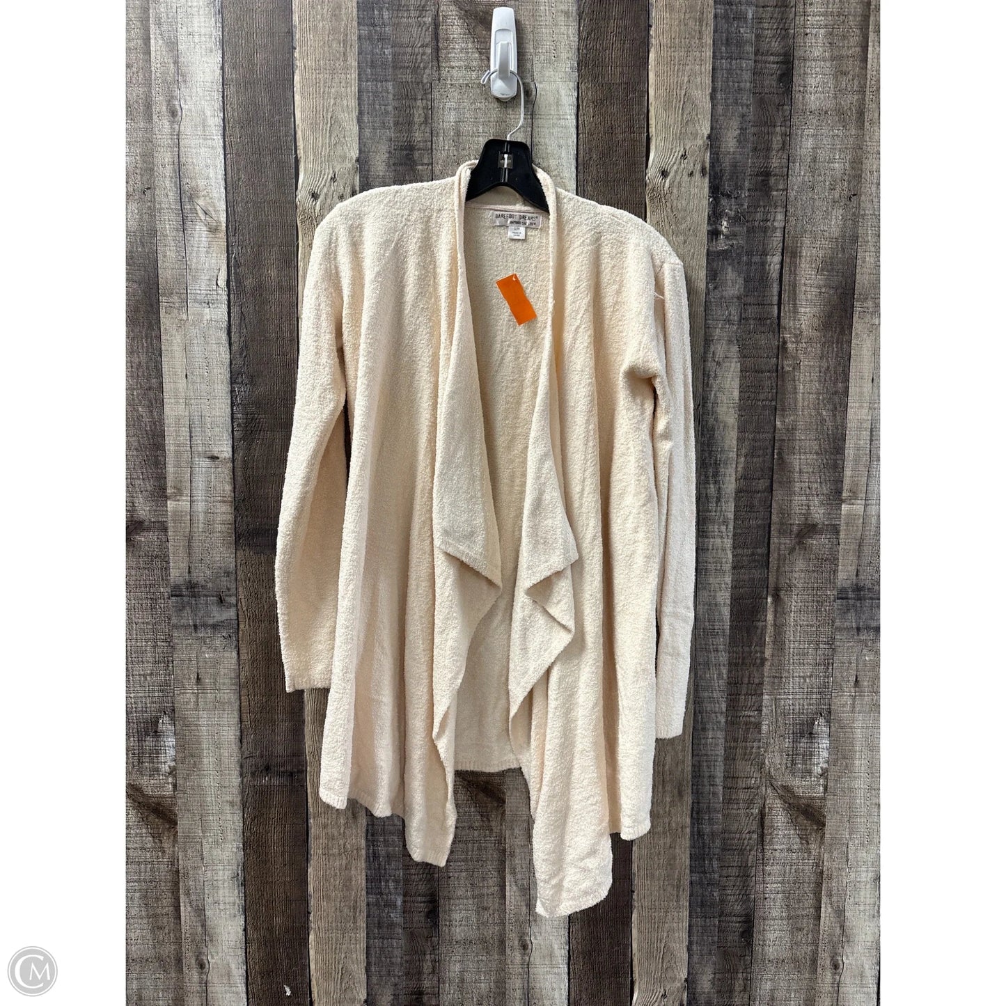 Sweater Cardigan By Barefoot Dreams In Cream, Size: M
