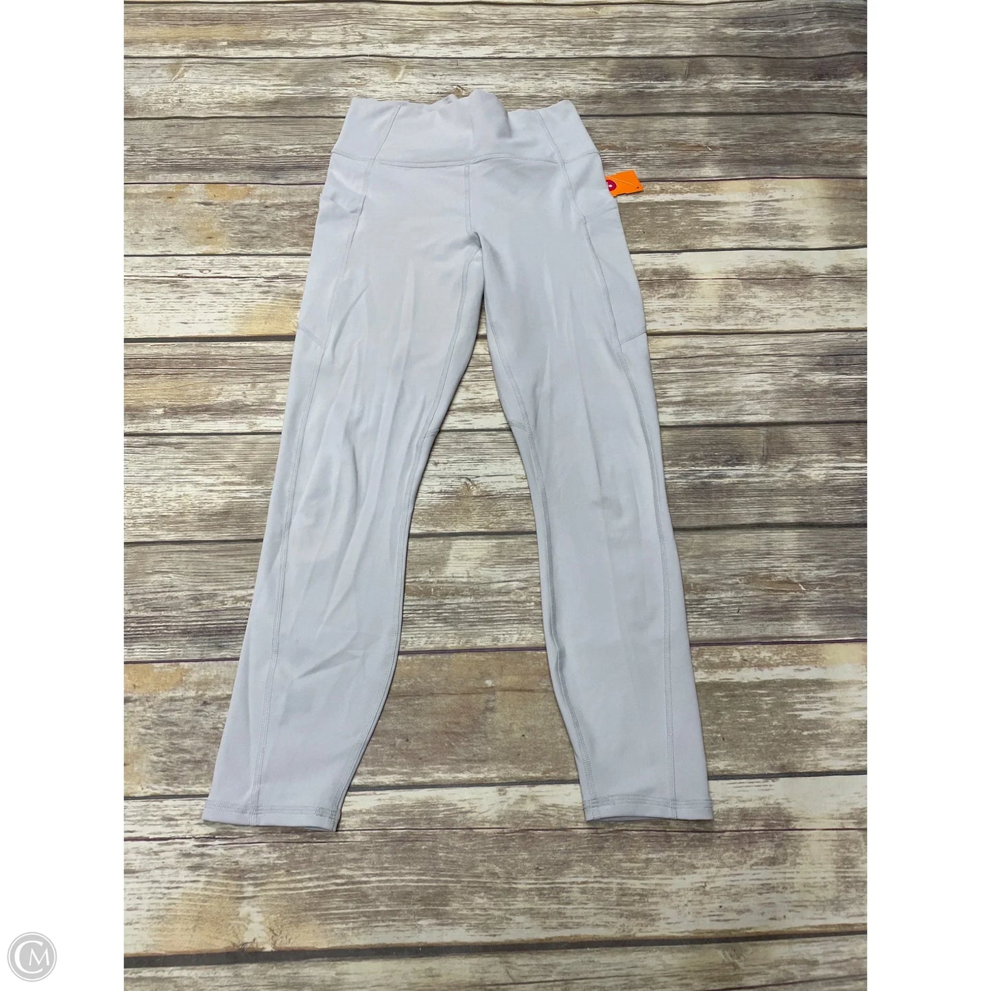 Athletic Leggings By Fabletics In Grey, Size: S