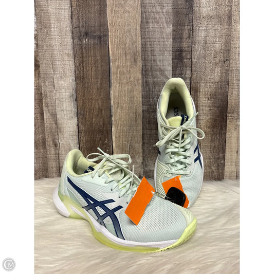Shoes Athletic By Asics In Green, Size: 8