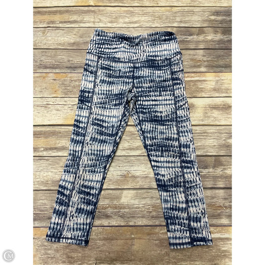 Athletic Leggings By Gaiam In Blue, Size: M