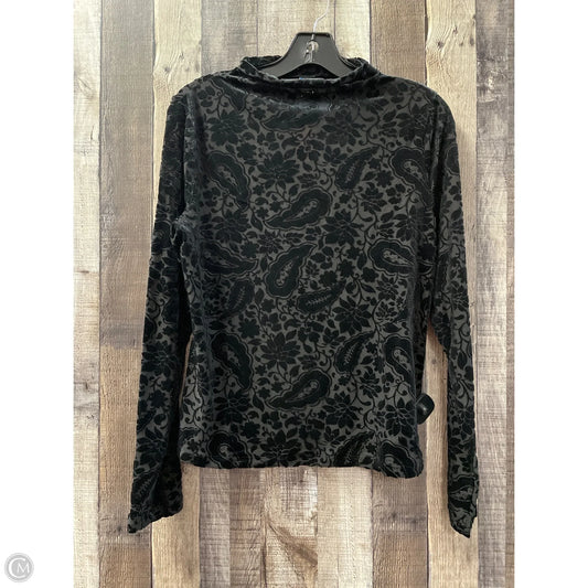 Top Long Sleeve By Old Navy In Black, Size: L