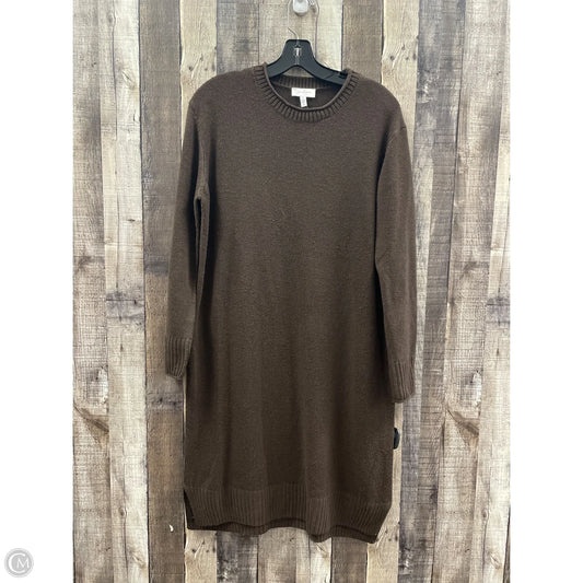 Dress Sweater By Jessica Simpson In Brown, Size: M
