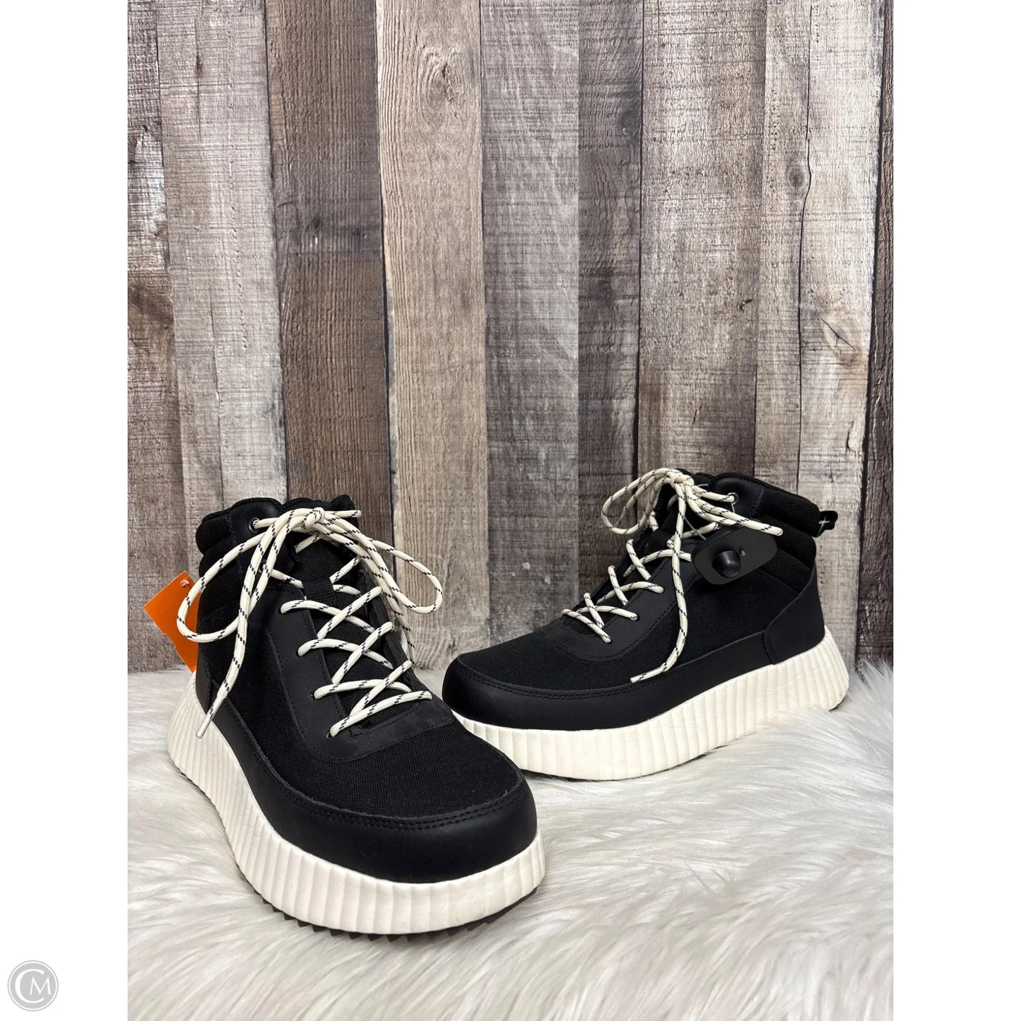 Shoes Heels Platform By Universal Thread In Black, Size: 10