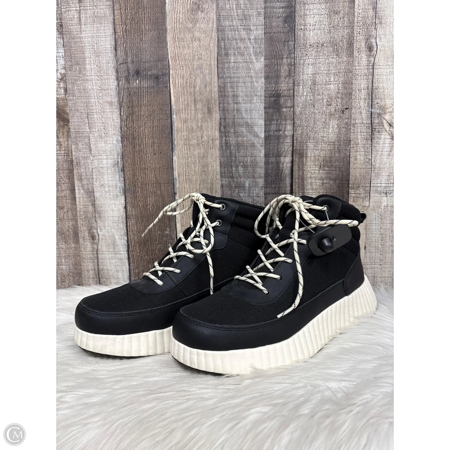 Shoes Heels Platform By Universal Thread In Black, Size: 10