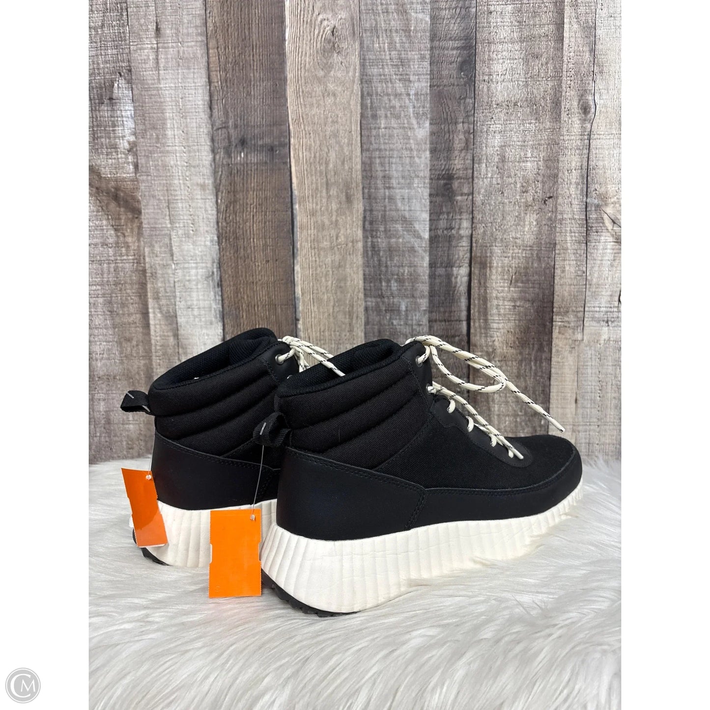 Shoes Heels Platform By Universal Thread In Black, Size: 10