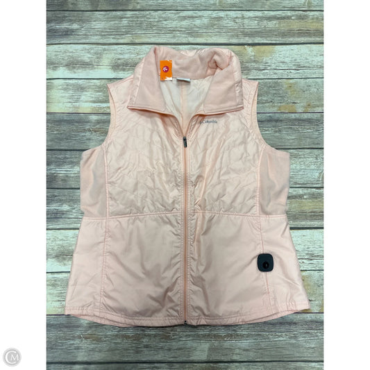 Vest Puffer & Quilted By Columbia In Peach, Size: 1x