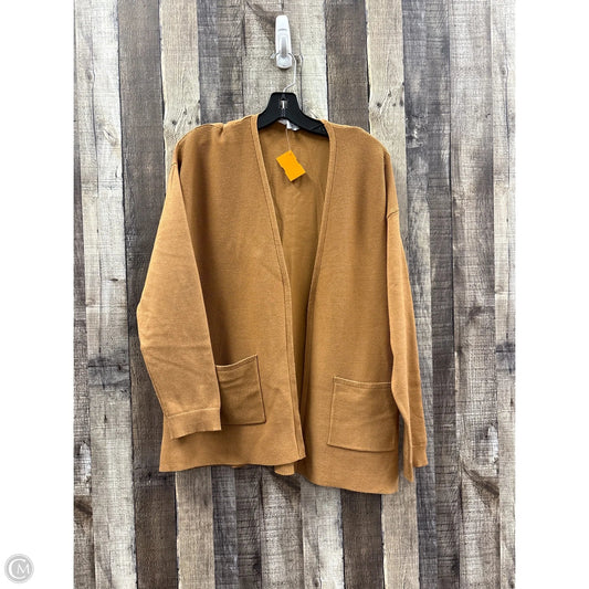 Cardigan By Time And Tru In Brown, Size: Xl