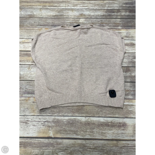 Sweater Short Sleeve By Lane Bryant In Beige, Size: Xl