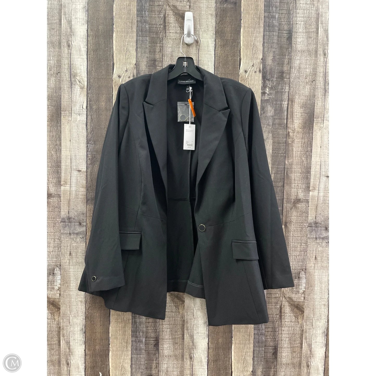 Blazer By Lane Bryant In Black, Size: Xl