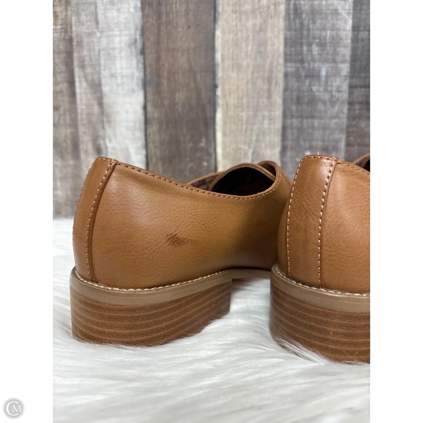 Shoes Heels Block By Korks In Brown, Size: 8