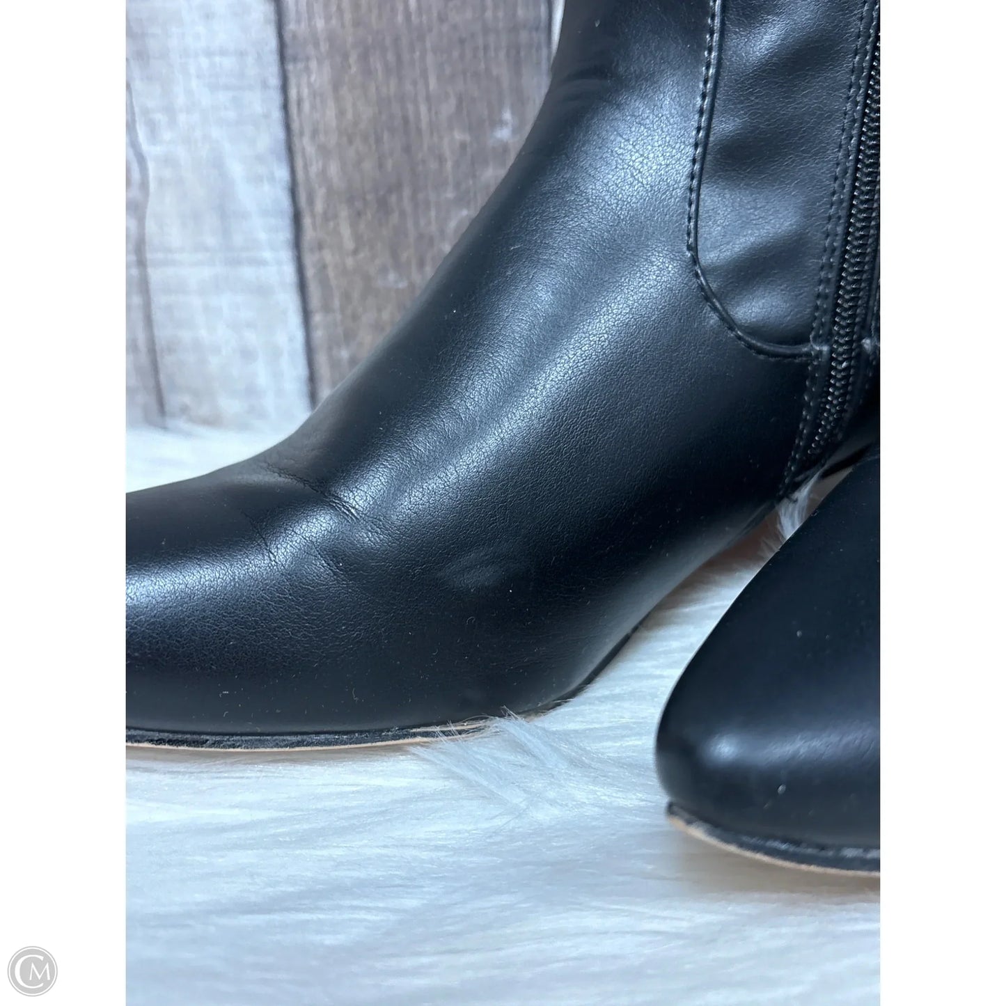 Boots Knee Heels By French Connection In Black, Size: 9