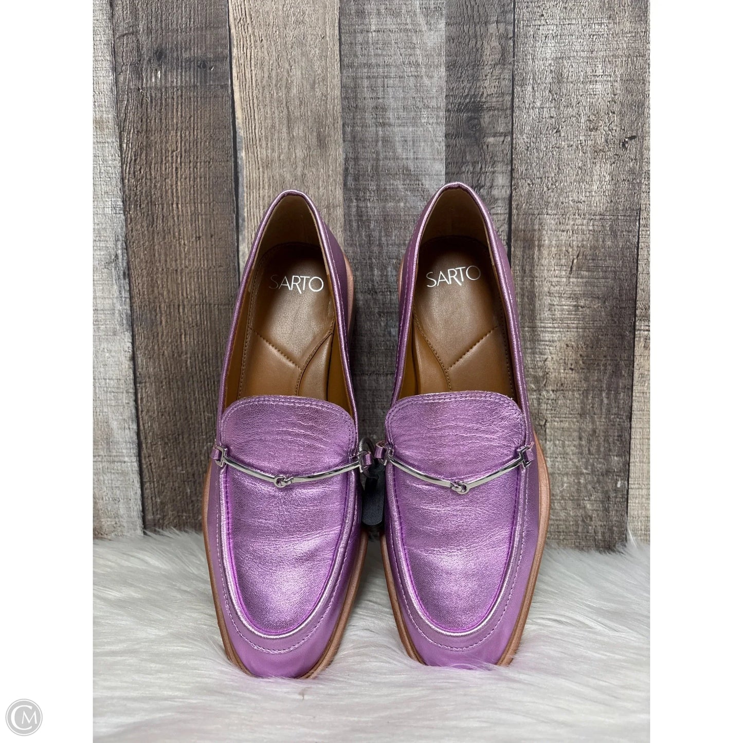 Shoes Heels Block By Franco Sarto In Purple, Size: 8.5