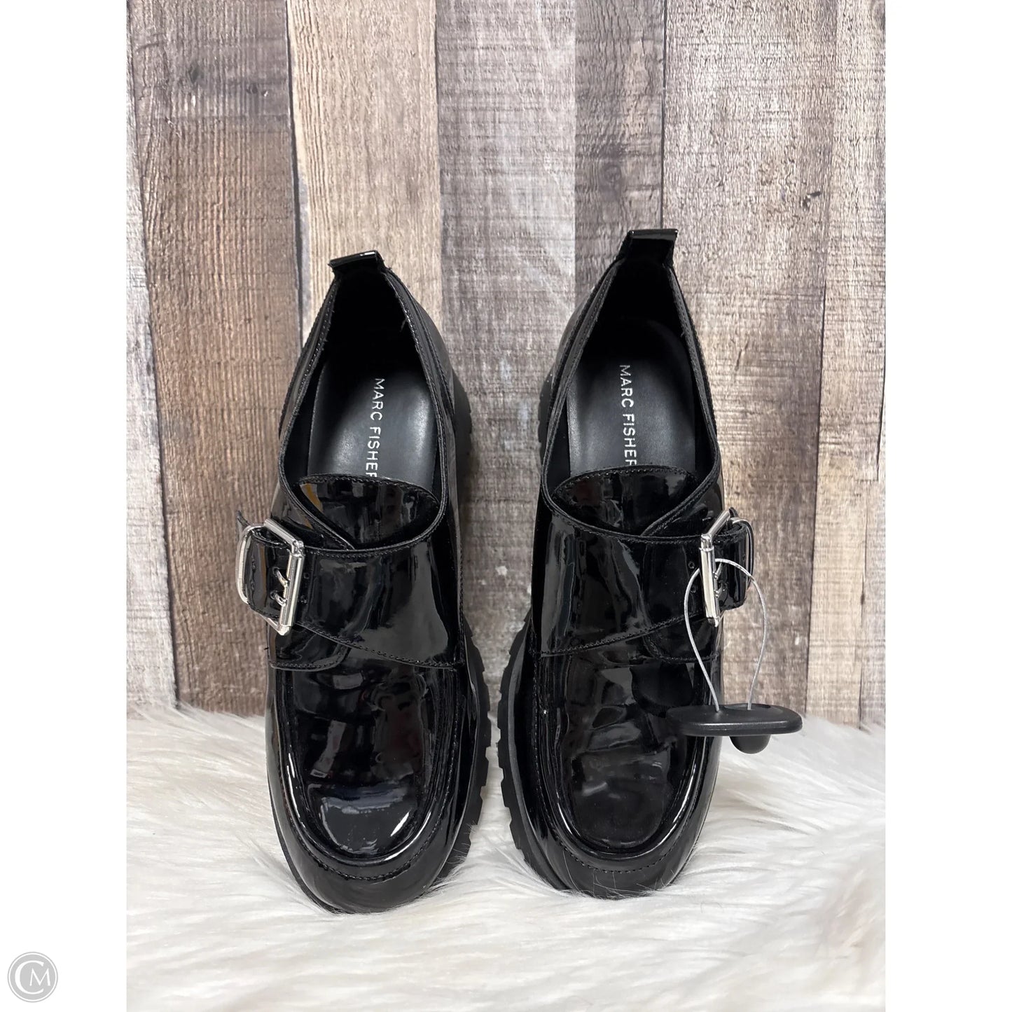Shoes Heels Block By Marc Fisher In Black, Size: 8.5