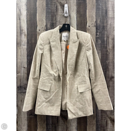 Blazer By Madewell In Beige, Size: 4
