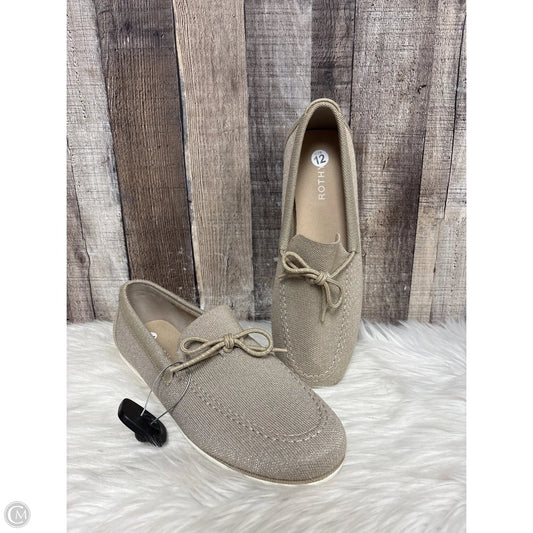 Shoes Flats By Rothys In Gold, Size: 12