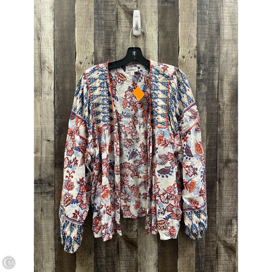 Cardigan By Evereve In Multi-colored, Size: L