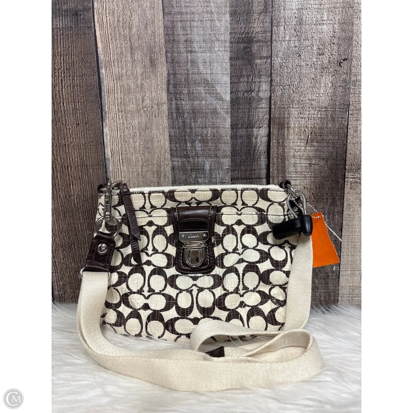 Crossbody Designer By Coach, Size: Small