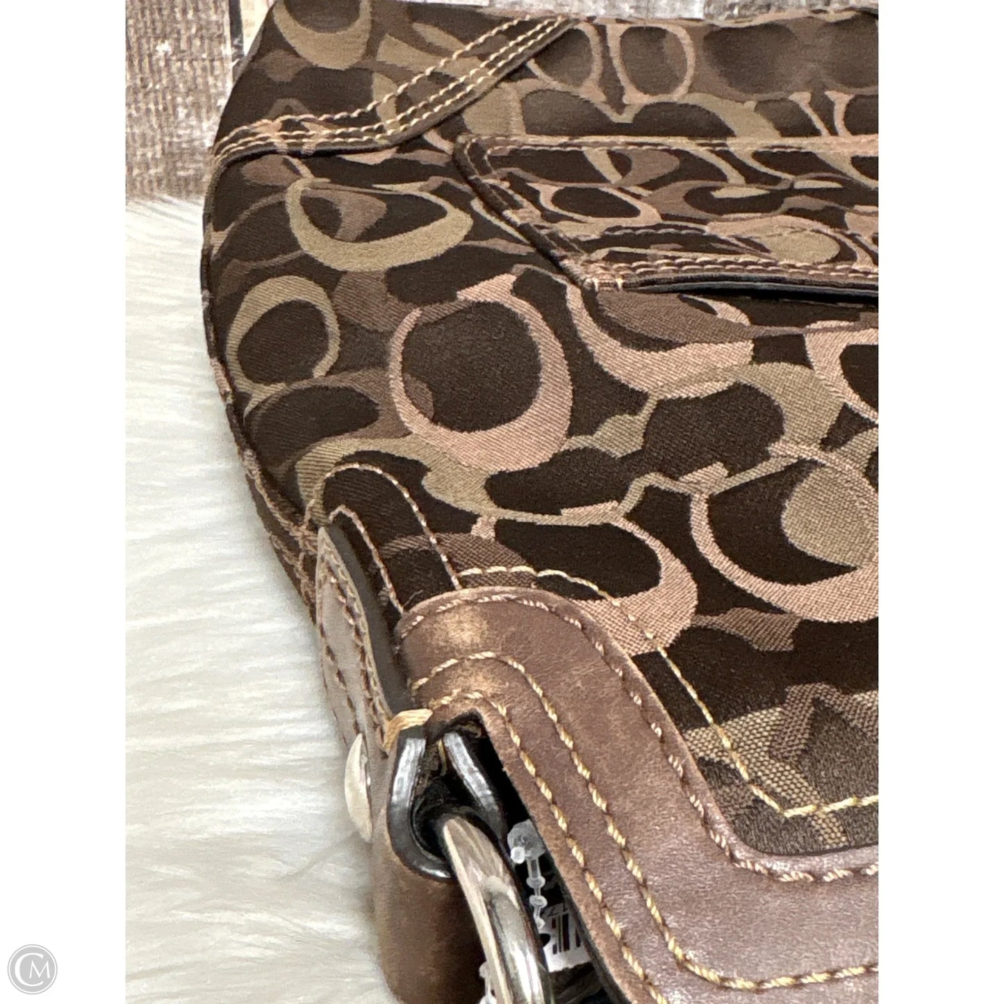 Handbag Designer By Coach, Size: Medium