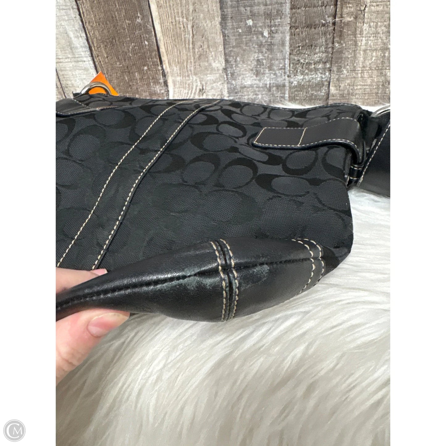 Crossbody Designer By Coach, Size: Medium