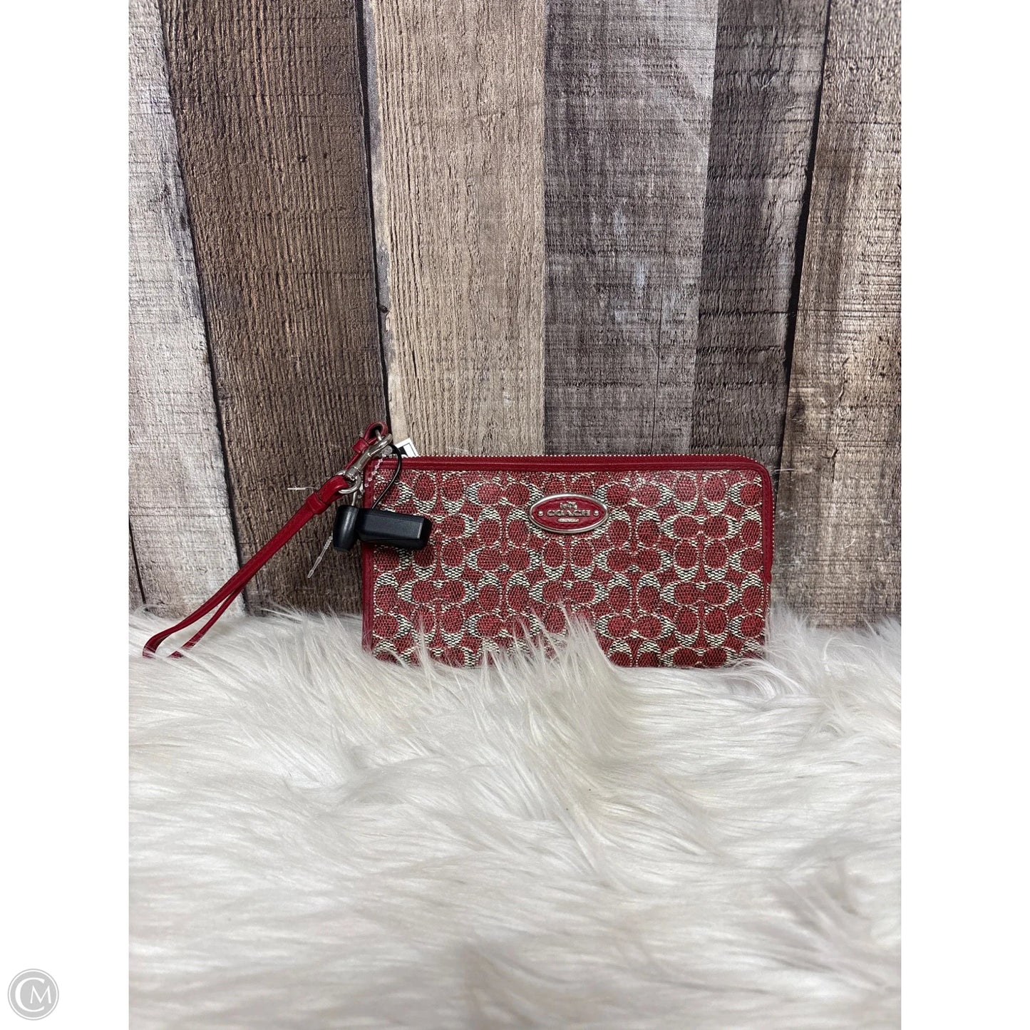 Wristlet Designer By Coach, Size: Small