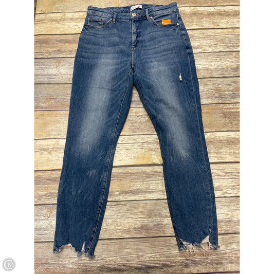 Jeans Straight By Loft In Blue Denim, Size: 6
