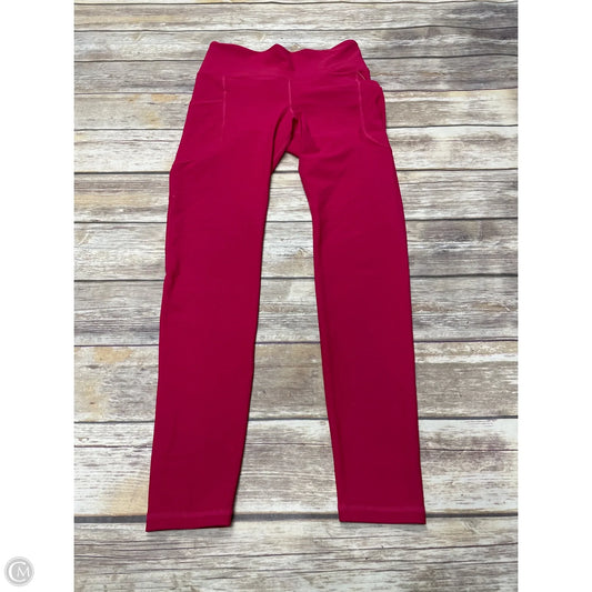 Athletic Leggings By Old Navy In Pink, Size: M