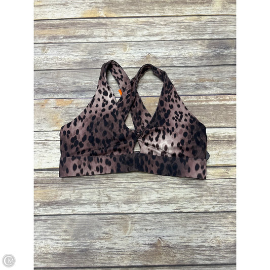 Athletic Bra By Fabletics In Animal Print, Size: Xl