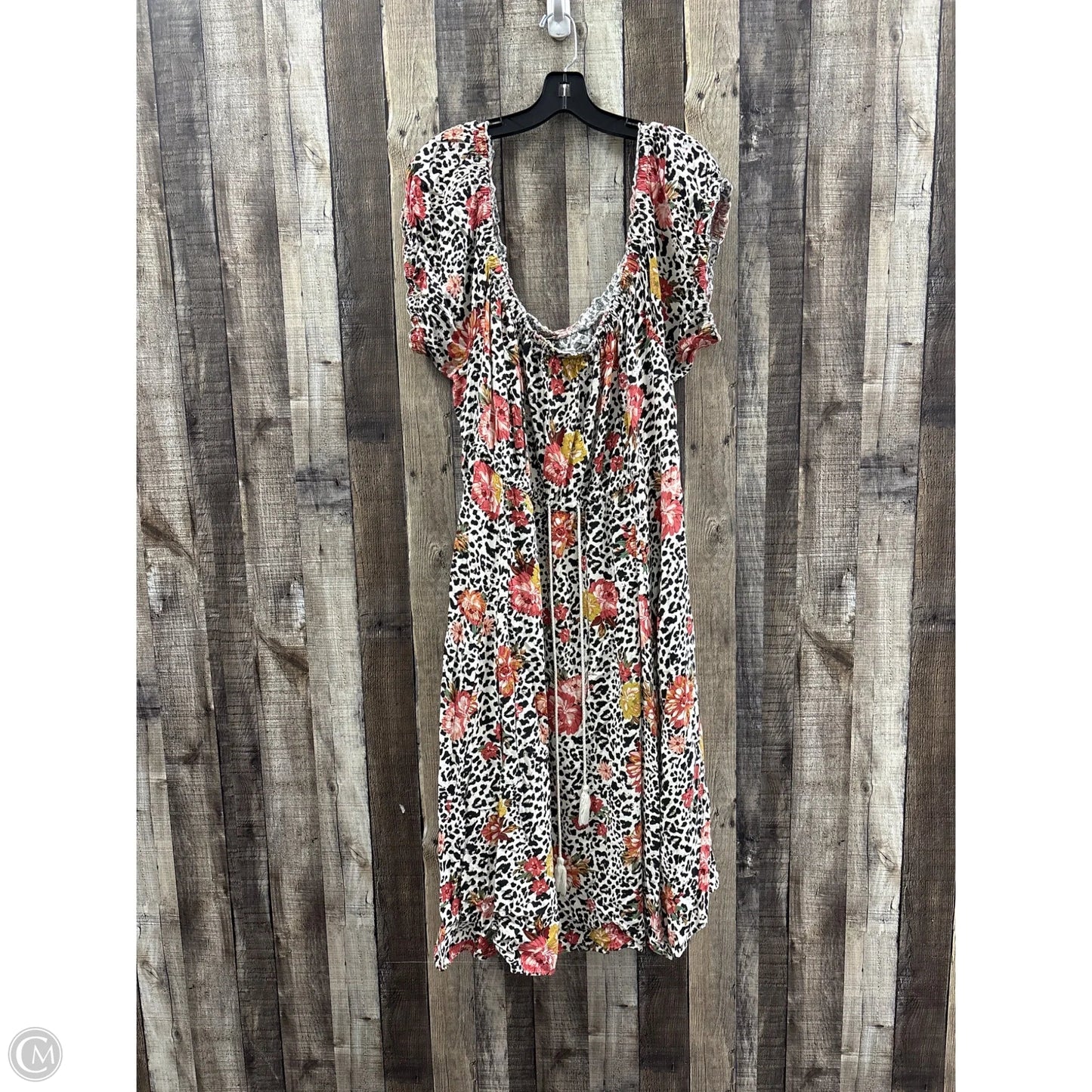 Dress Casual Midi By Torrid In Animal Print, Size: 4x