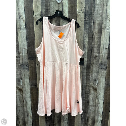 Dress Casual Short By Torrid In Pink, Size: 4x