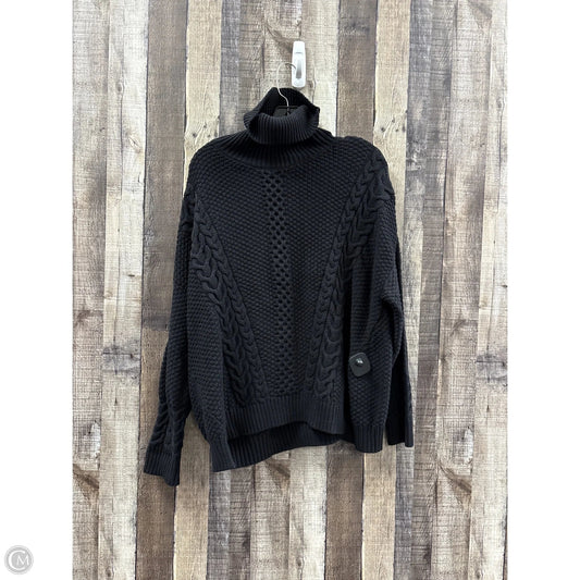 Sweater By Ana In Black, Size: Xl