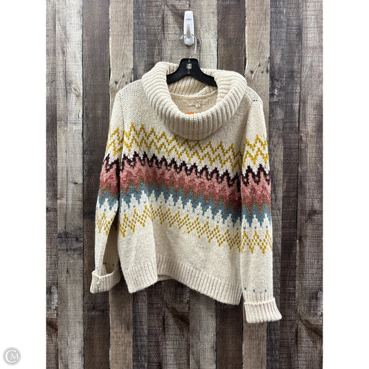 Sweater By Loft In Multi-colored, Size: L